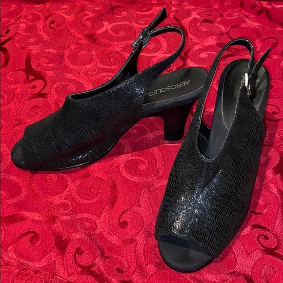 Fabulous open-toe sling-back heels - Picture 2 of 8